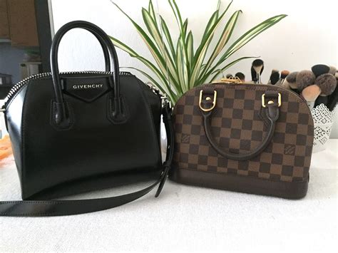 Givenchy Mini Antigona VS. Louis Vuitton Alma BB // 